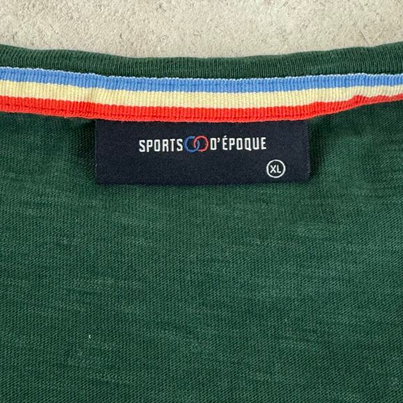 Sports D' Epoque T Shirt Size XL Le Vieux Gaulois 1919 Cycling READ Sizing Note - Picture 5 of 10